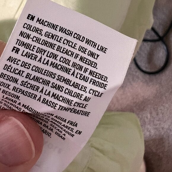 American Eagle Green Sundress with Bubble Skirt Size L - Picture 7 of 7